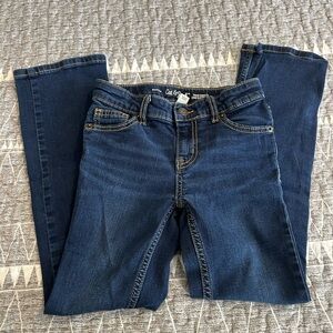 Cat & Jack Girl's Dark Blue Bootcut Jeans, Size 7, worn a handful of times.